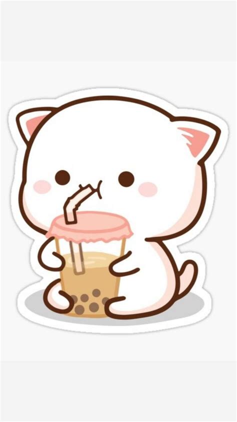 Cat Stickers Cute Anime Cat Cute Bear Drawings Cute Animal Drawings