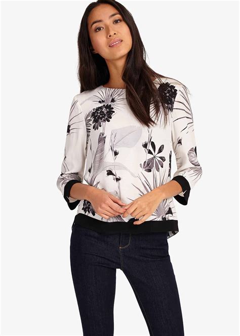 Belle Printed Blouse Phase Eight