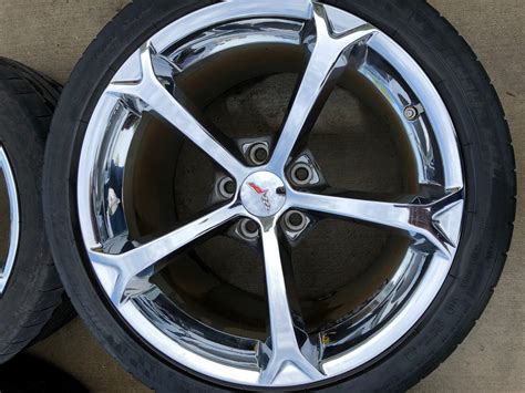 Fs For Sale C6 Grand Sport Oem Chrome Wheels Corvetteforum