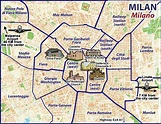 Milan Attractions Map | FREE PDF Tourist Map of Milan, Printable City ...