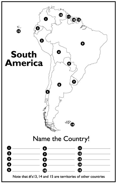 South American Quiz Answers