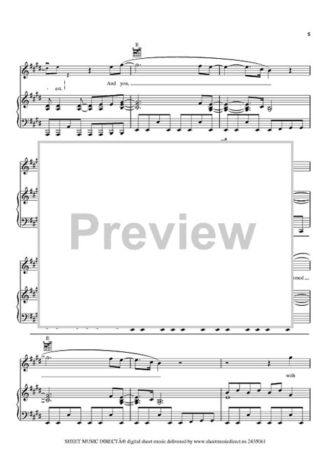 Sex On Fire Sheet Music By Kings Of Leon For Pianovocalchords