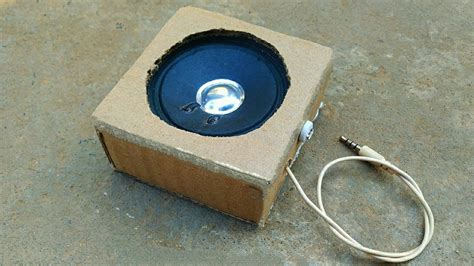 How To Make Audio Amplifier At Home Using Cardboard Youtube