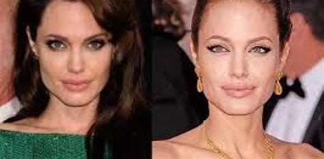 Angelina Jolie Face Plastic Surgery Before And After Nose Job