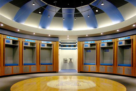 University Of Memphis Mens Basketball Locker Room At Fedex Forum