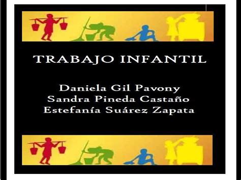 Cartilla Trabajo Infantil By Daniela Pavony Issuu