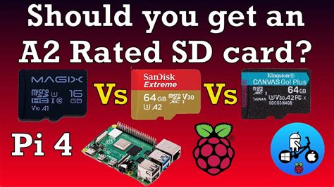 The first type is the application. Should you get an A2 class sd card? Raspberry Pi 4 8GB. A1 Vs A2. Application Performance Class ...