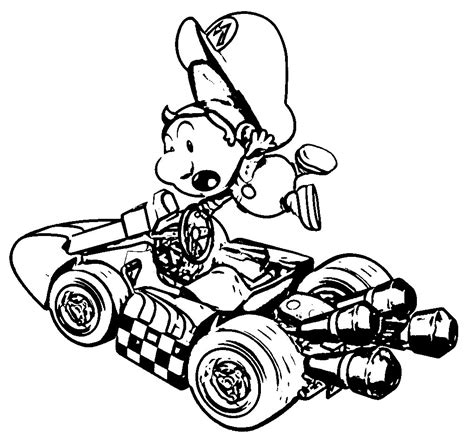 Mario kart coloring pages and | color sheets | super mario. Baby Mario Coloring Pages To Print Page Beauteous And ...