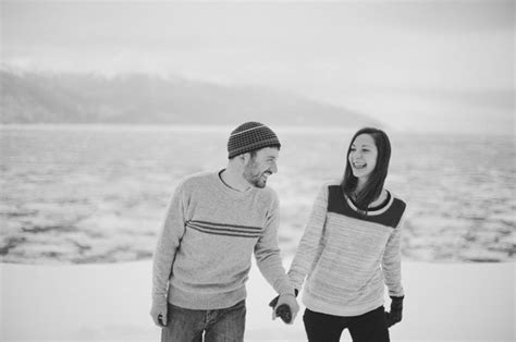 Anchorage Winter Engagement Kara And Eric Erica Rose Photography