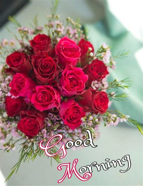Good Morning Red Rose Bouquet Images Good Morning Motivational Quotes