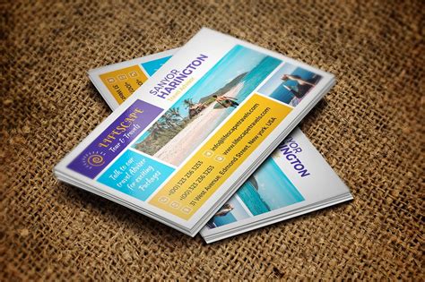 Tour And Travel Business Card Creative Daddy