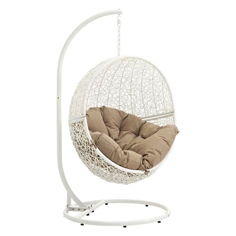 Modway Hide Outdoor Patio Swing Chair Multiple Colors Available