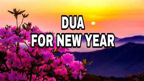 Dua For Islamic New Year With English And Dutch Translation