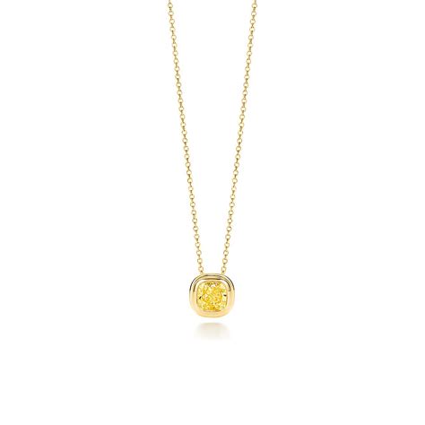 Tiffany Bezet™ Yellow Diamond Pendant In 18k Gold Tiffany And Co