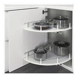 Ikea corner base cabinet pull out. UTRUSTA Corner base cab pull-out fitting - IKEA | Corner ...