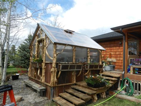Greenhouse Rustic Shed Other By Dead Wood Creations Houzz