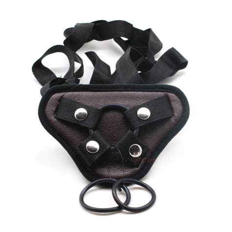 Buy Smspade Brown Pu Strap On Harness And Strap On