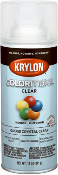Color Maxx Clear Gloss Spray Paint