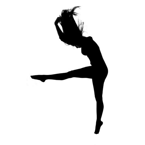 Contemporary Dancer Silhouette At Getdrawings Free Download
