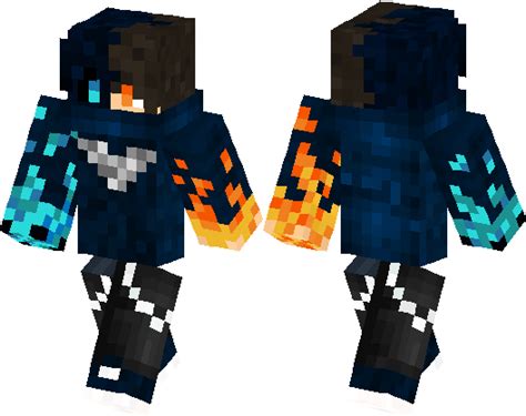 Fire And Ice Ninja Minecraft Skin Minecraft Hub
