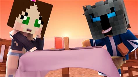 Popularmmos Pat And Jen Minecraft Pat And Jen First Date With My Girlfriend In Realistic Custom