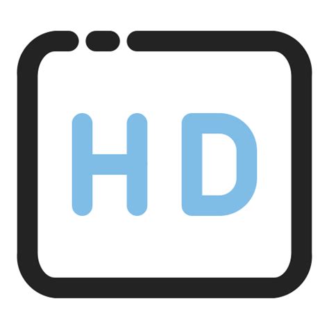 Hd Generic Outline Color Icon