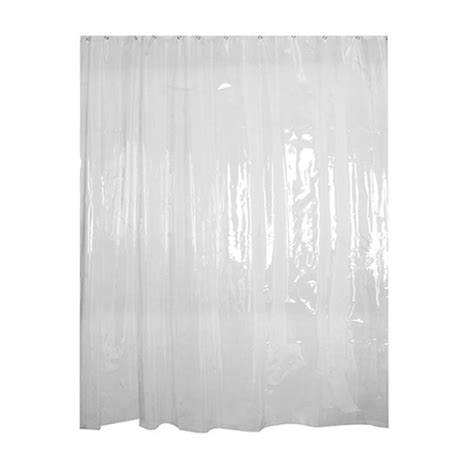 Clear Shower Curtain Liner Peva Light Weight Waterproof Odorless With Rust Resistant Grommets