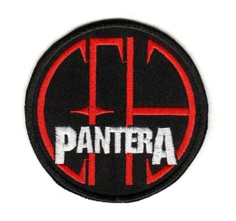 Pantera Cfh Embroidered Sew On Patch Cowboys From Hell American Groove