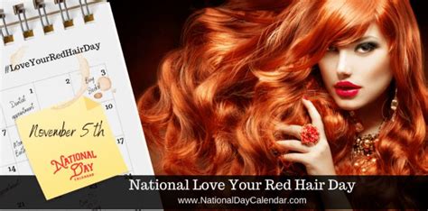 Recognizing National Love Your Red Hair Day Nfta Elements