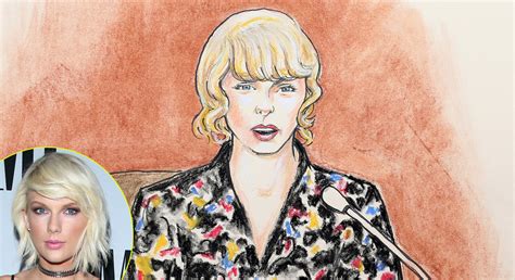Taylor Swift Takes The Stand In Courtroom Sketch Taylor Swift Just