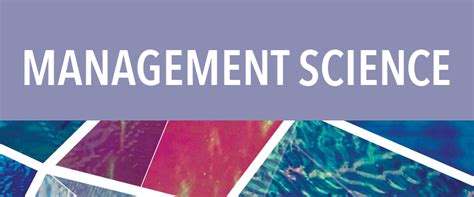 Management and science university is a global university that emphasizes the success of its graduates, both in academic excellence and soft skills in order to produce a holistic, balanced and. Management Science 65th Anniversary Conference | ORMS ...