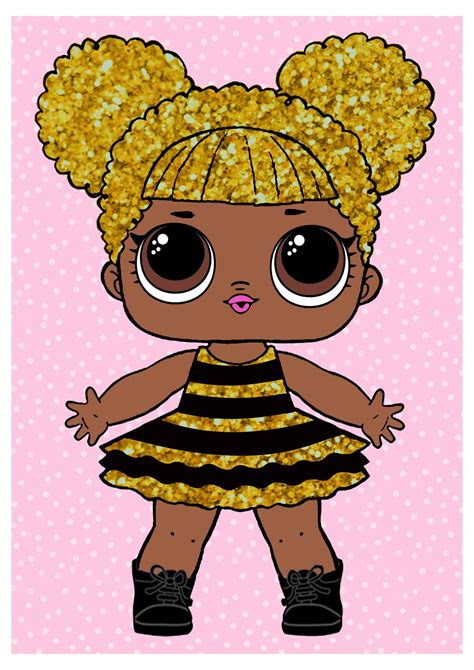 Lol Surprise Queen Bee Free Printable Posters Oh My Fiesta In English