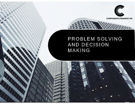 Problem Solving And Decision Making 32 Slide Powerpoint Presentation