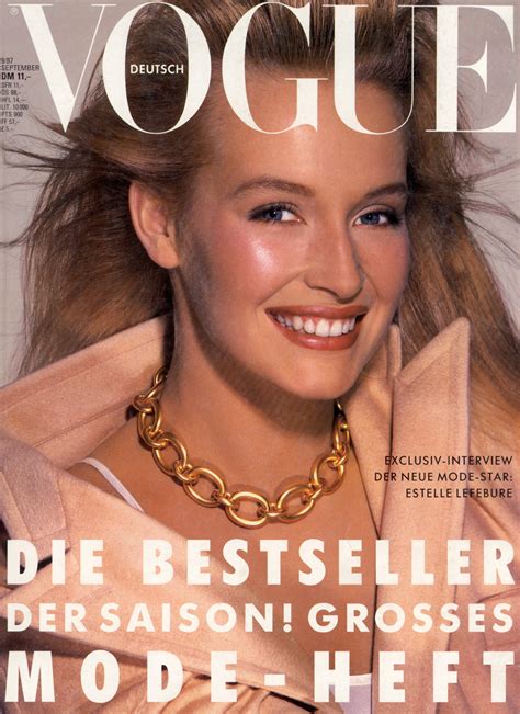 Die Vogue Cover Des Jahres 1987 Vogue Germany