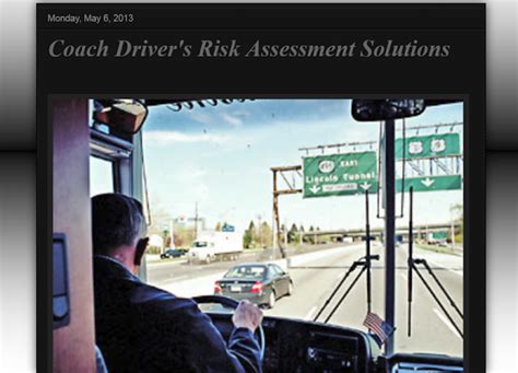 Bus Digest Magazine Coach Drivers Risk Assessment Solutions