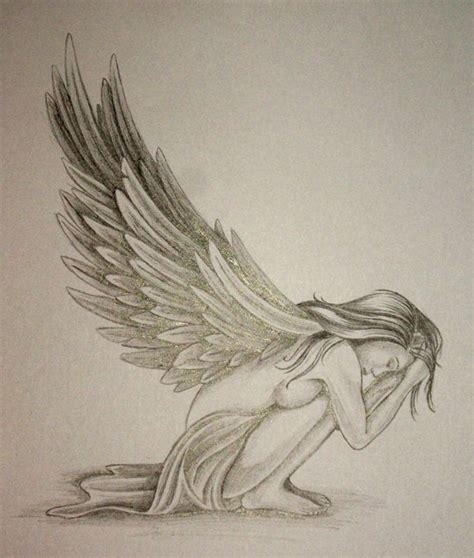 Image Result For Fallen Angel Tattoos For Women Tatuaggio Di Angelo