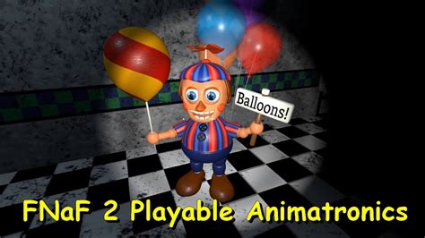 Fnaf Playable Animatronics Pre Release All Jumpscares Fnaf Fangame My Xxx Hot Girl