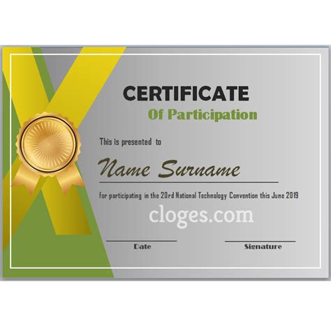 When it comes to designing it, there are many options available. Editable Word Certificate Of Participation Template