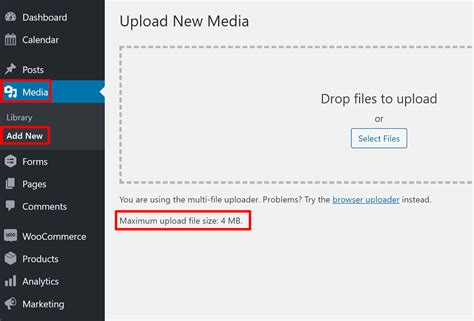 How To Increase Php Upload Limit In Wordpress Moon Cogized