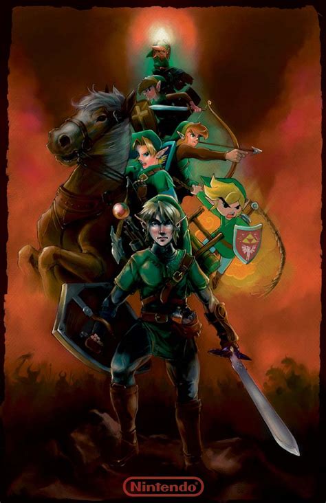 Official home of the legend of zelda. The Legend of Zelda Series Fan Art