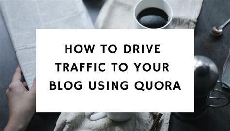 Quora is a continually growing user generated collection of questions and answers. How To Drive Traffic To Your Blog Using Quora - Ordinary ...