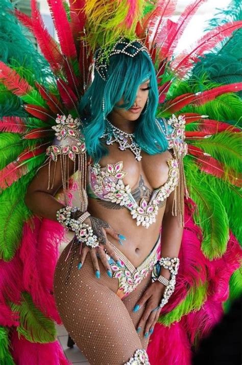 Rihanna ∞ Carnival Outfits