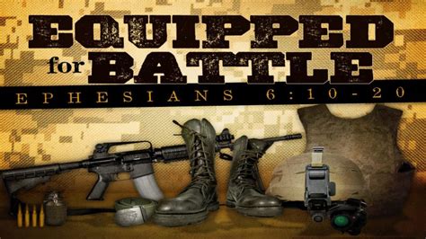 Equipped For Battle — Preachernorm