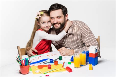 Hija Y Padre Juntos Foto Gratis