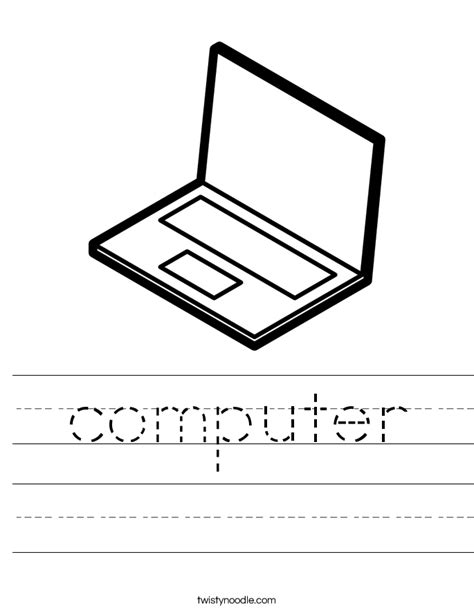 12 Best Images Of Label Computer Parts Worksheet Labeled Computer