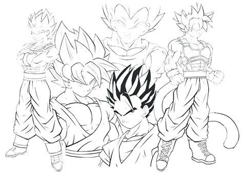Goku is believed to be the most powerful warrior on earth. Goku Vs Vegeta Coloring Pages at GetDrawings | Free download