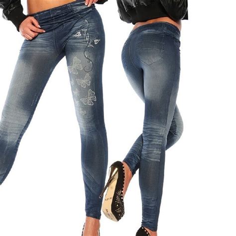 Buy Classic Stretchy Slim Leggings Sexy Women Jean Skinny Jeggings Skinny Pants