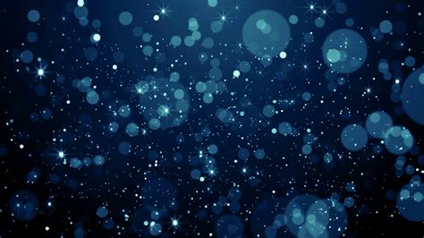 Blue Particles Dust Abstract Light Motion Titles Cinematic