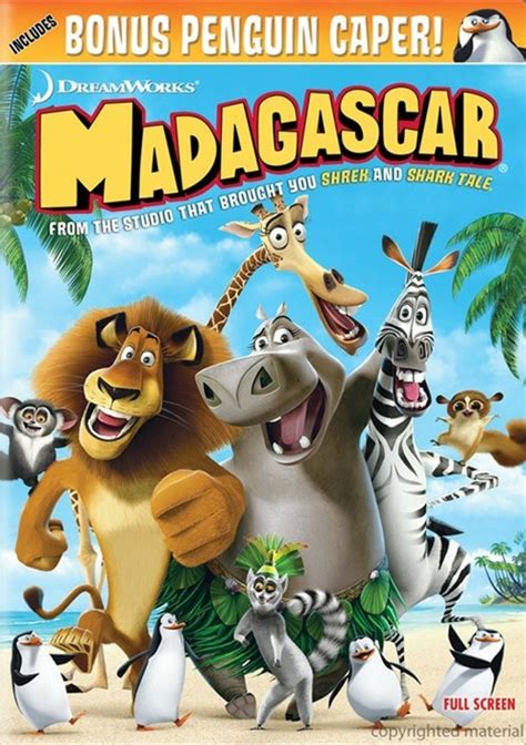 Madagascar Fullscreen Dvd 2005 Dvd Empire