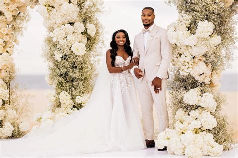 Simone Biles And Jonathan Owens Make Marriage Official With Mexico